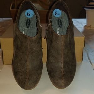 Dr. Scholl's Platform wedge ankle booty